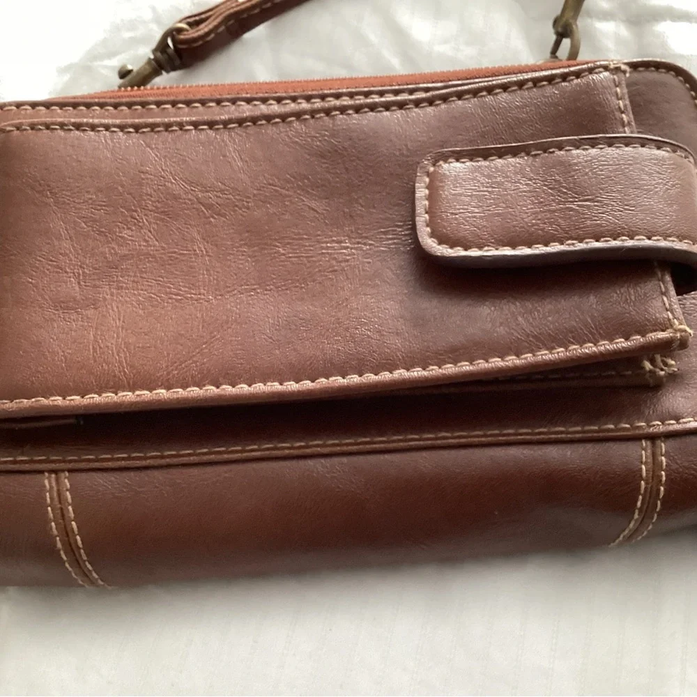 Brown Leather Women’s Crossbody